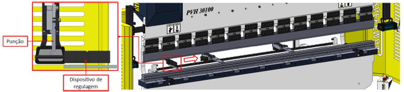 Como regular o DSP Laser na Dobradeira? 9 Teste de paralelismo do DSP Laser