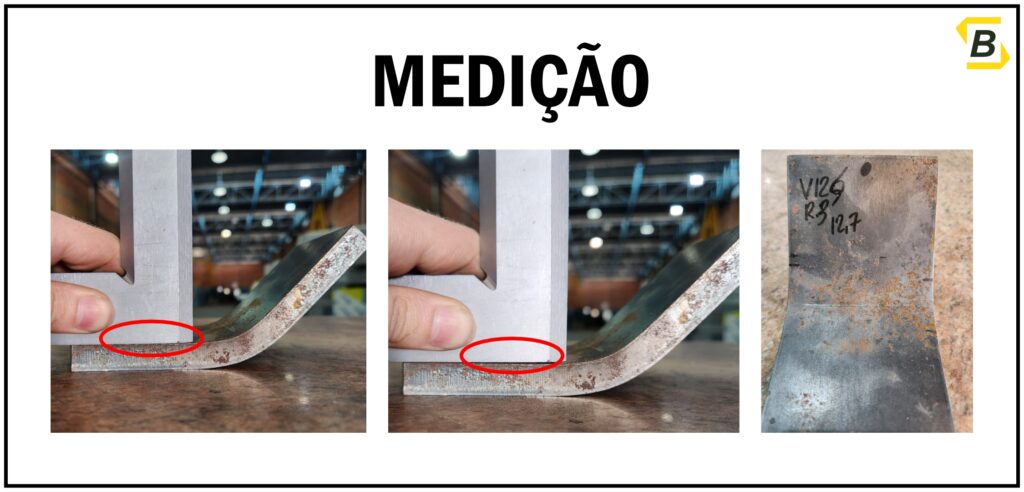 Medição do Raio Interno