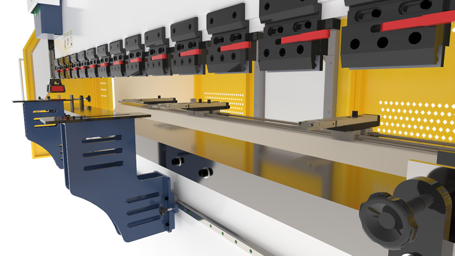 Dobradeira Braffemam PVH 125Tx3200: Precisão, Robustez e Alta Produtividade para a Indústria Metalúrgica 5 125Tx3200