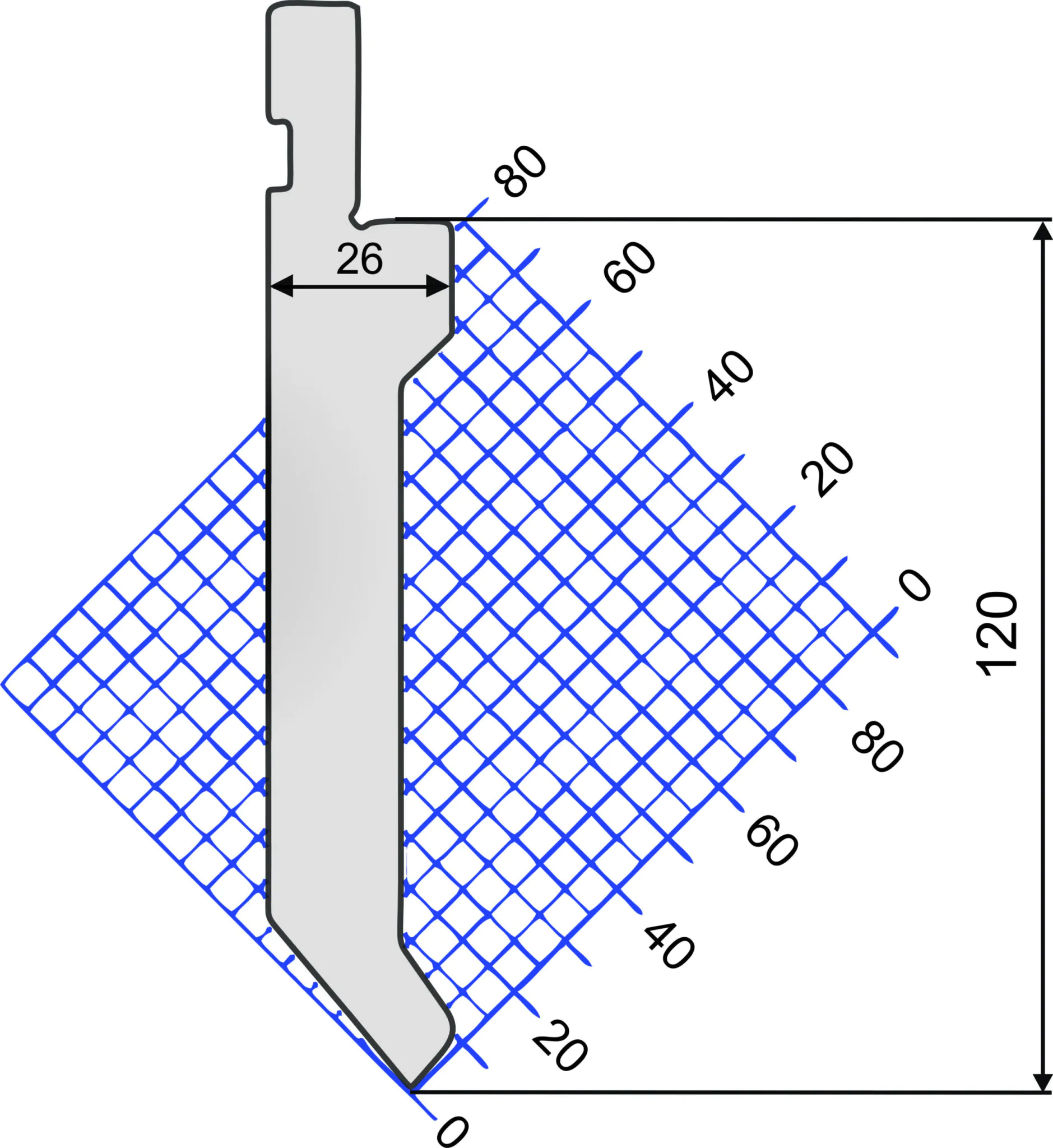 Dobradeira 125T3200 – Linha PVH 30125n 4 Punção 125T3200